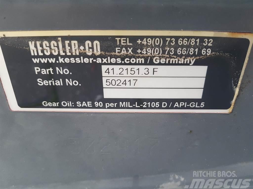 Fuchs MHL320-Kessler+CO 41.2151.3F-Terex 5435661010-Axle Aksler