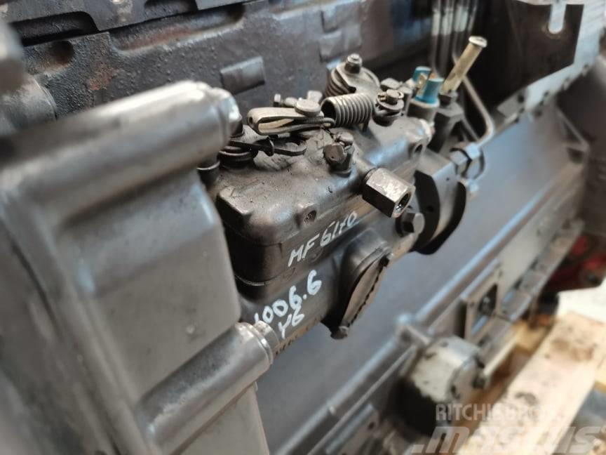 Massey Ferguson 6170 {injection pump Lucas  silnika Perkins 1006. Motorer