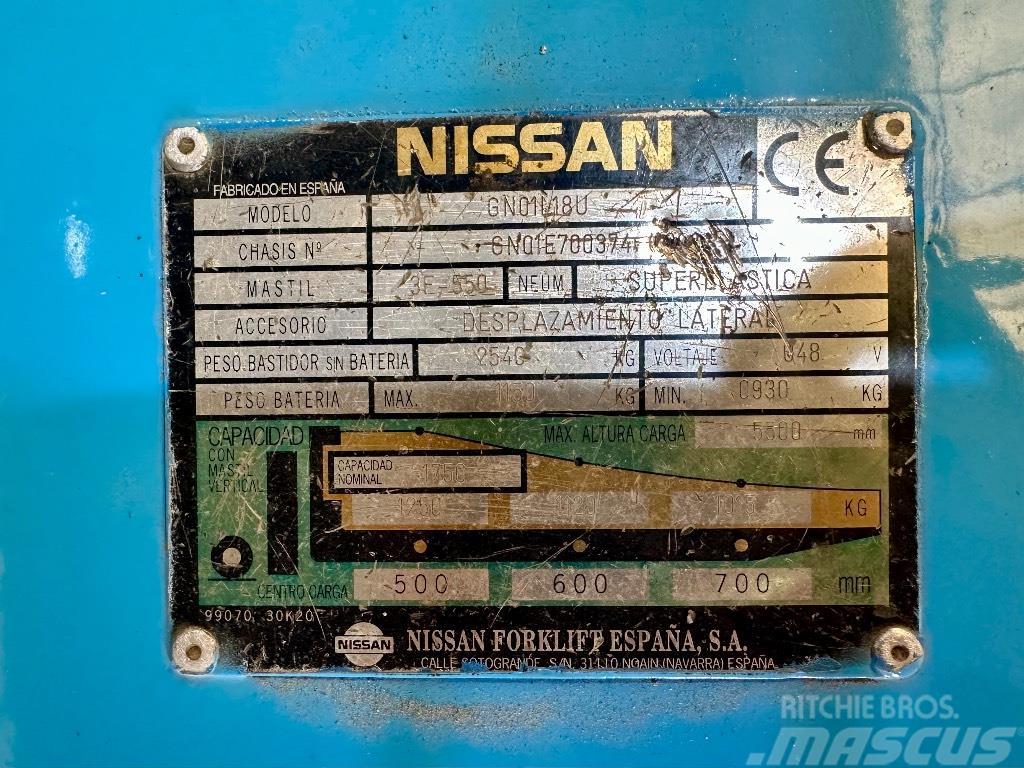 Nissan Gn01L18U El gaffeltrucks