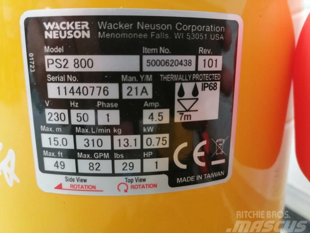 Wacker Neuson PS2800 Vandpumper