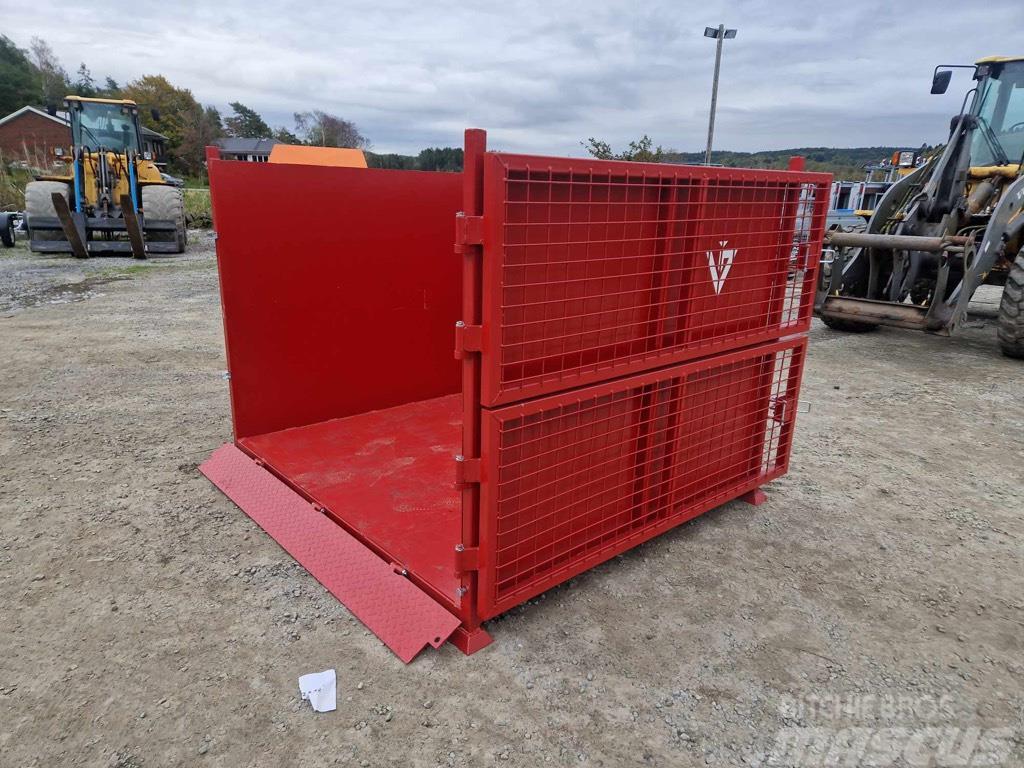  Vaaras - Container Öppningsbar stora bm Læssemaskiner på hjul