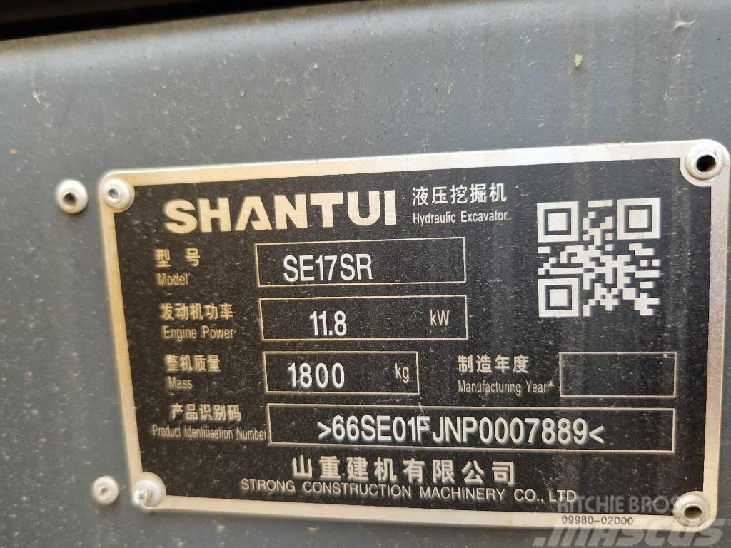Shantui SE17SR Minigravemaskiner