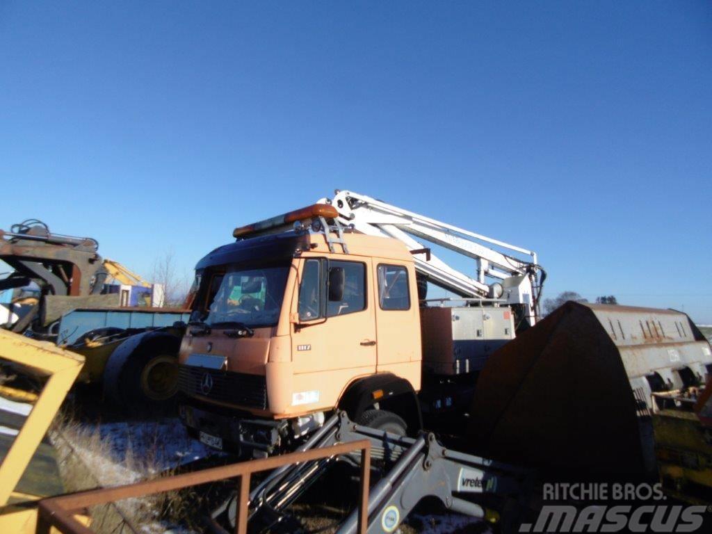  Skylift MB Crusher 1117 Trailermonterede lifte