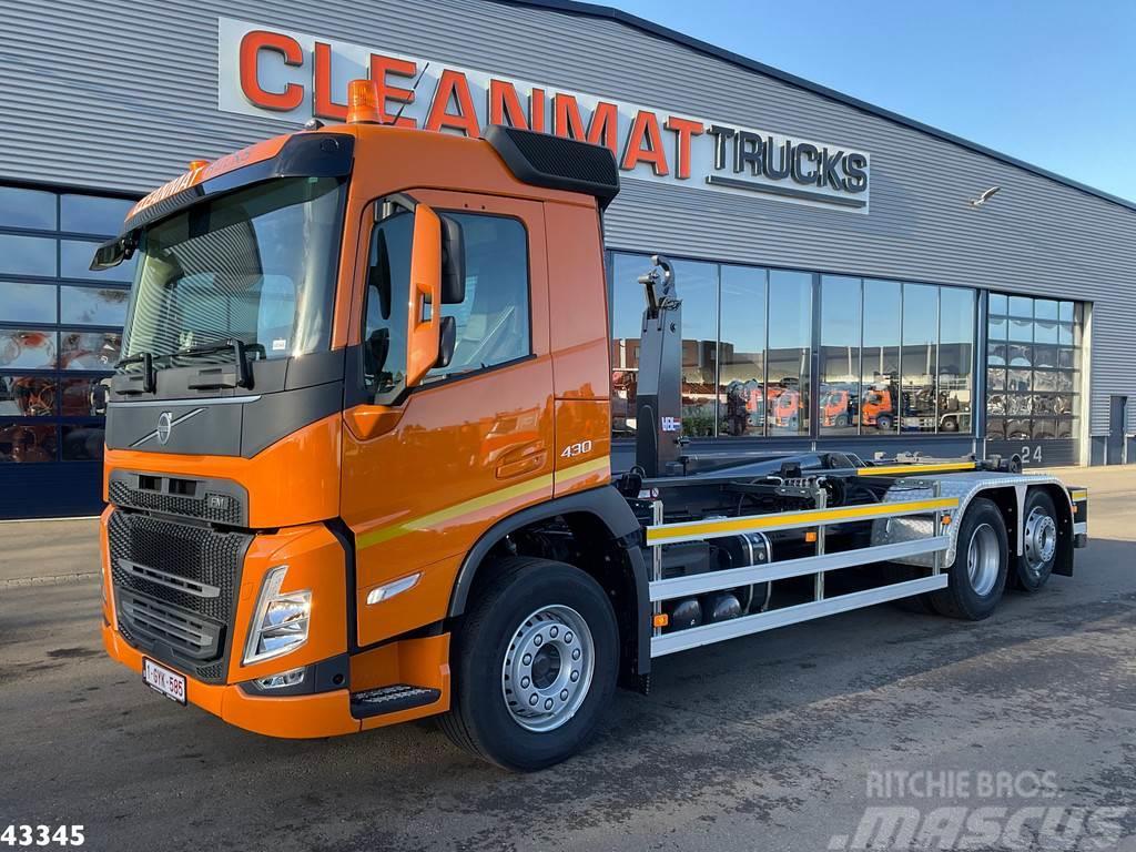 Volvo FM 430 Euro 6 VDL 21 Ton haakarmsysteem Lastbiler med containerramme / veksellad