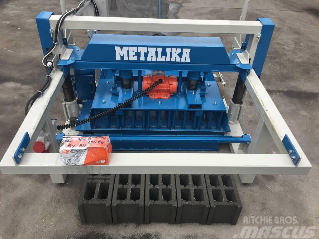 Metalika VP-5 Concrete block making machine Cementstens-maskiner
