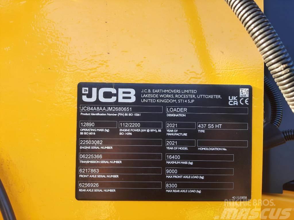 JCB 437 S5 HT Læssemaskiner på hjul