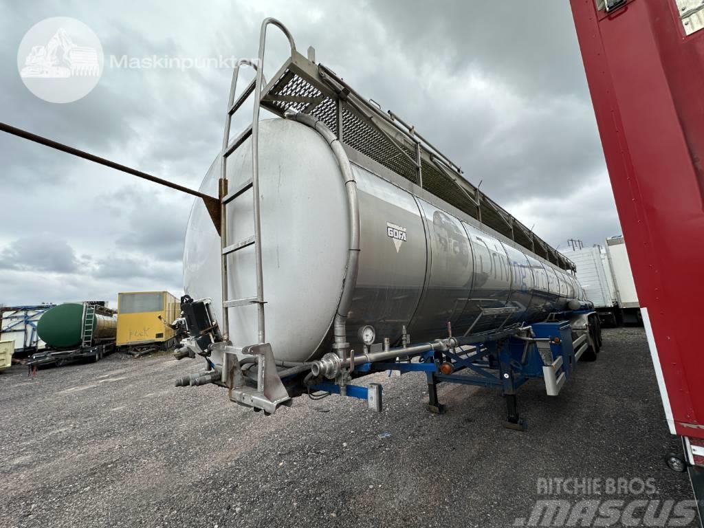 Gofa Tanktrailer Semi-trailer med Tank