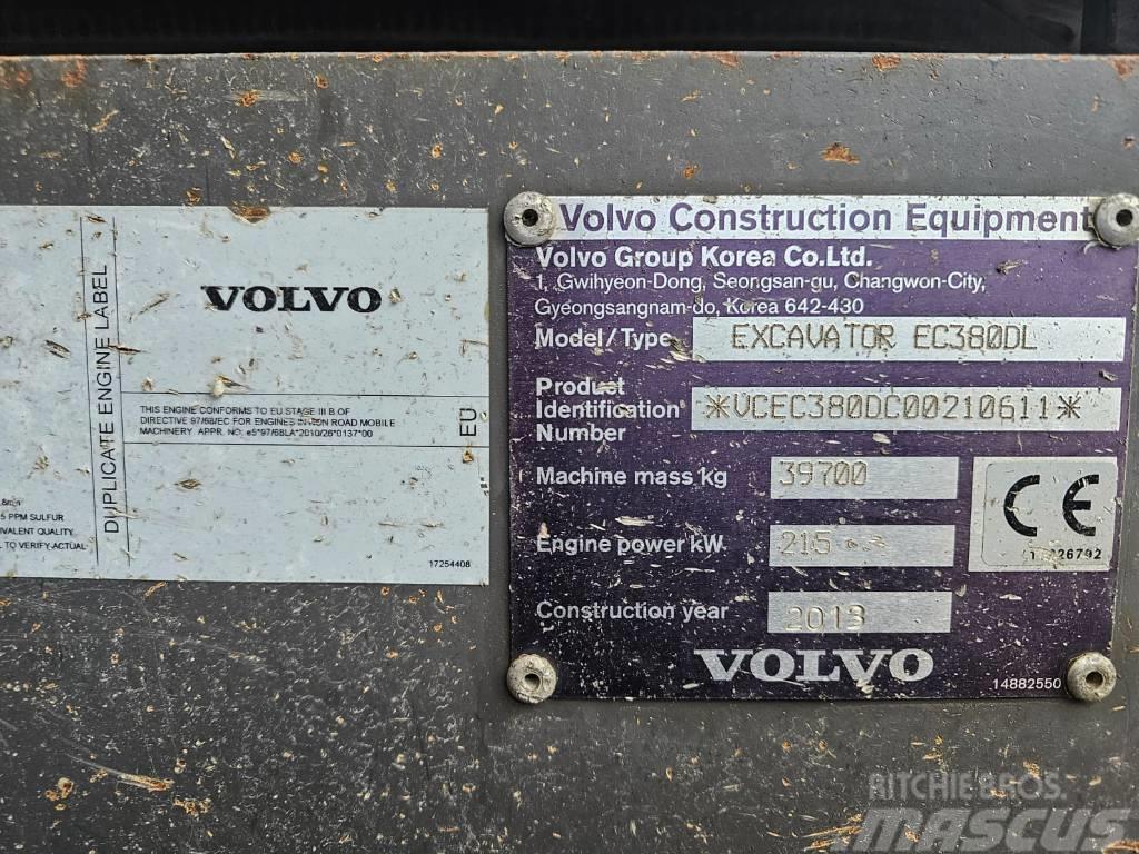 Volvo EC380DL / ec360, ec460, ec480 Gravemaskiner på larvebånd