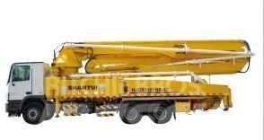 Shantui HJC5320THB 45M Trailer-Mounted Concrete Pu Motorer