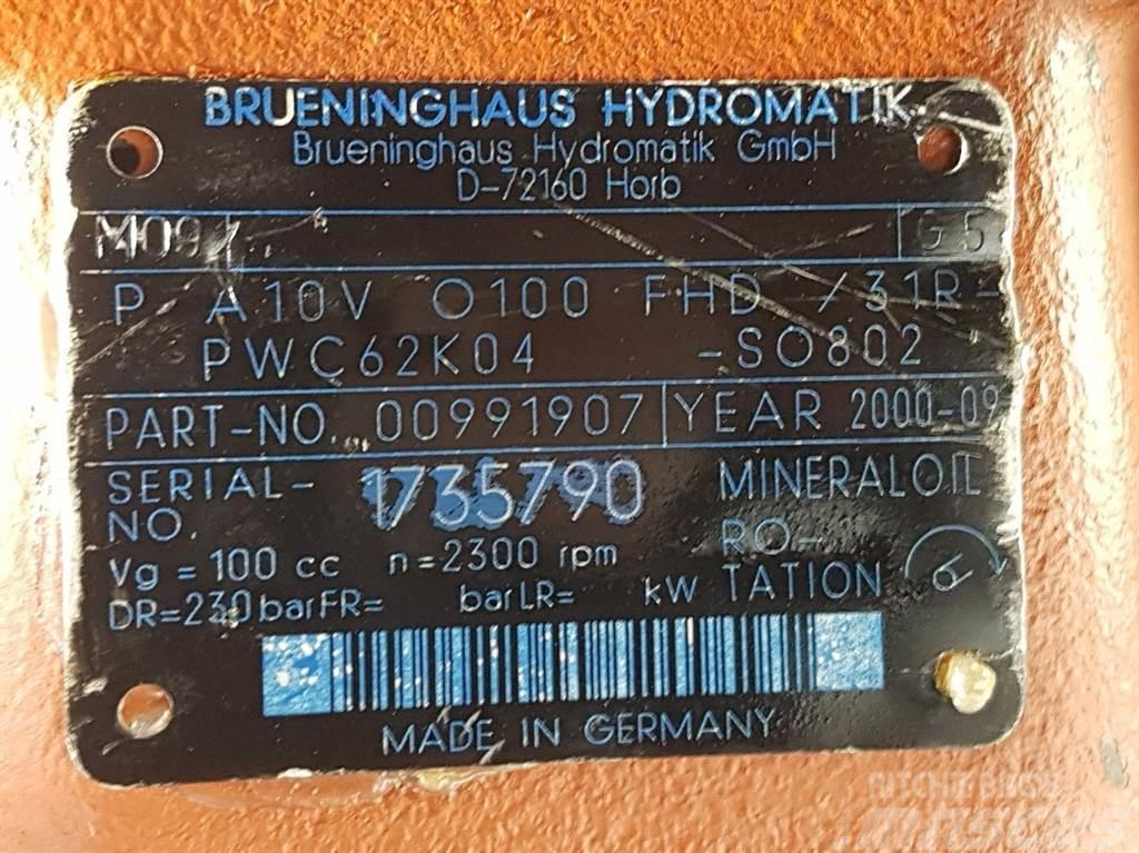 Brueninghaus Hydromatik P A10VO100FHD/31R-R910991907-Load sensing pump Hydraulik