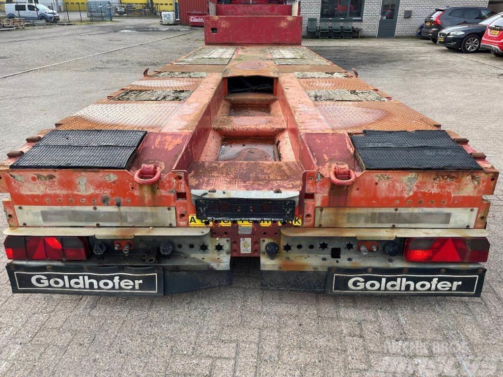 Goldhofer STZ-L 3-38/80 F2 with hydraulic ramps Semi-trailer blokvogn