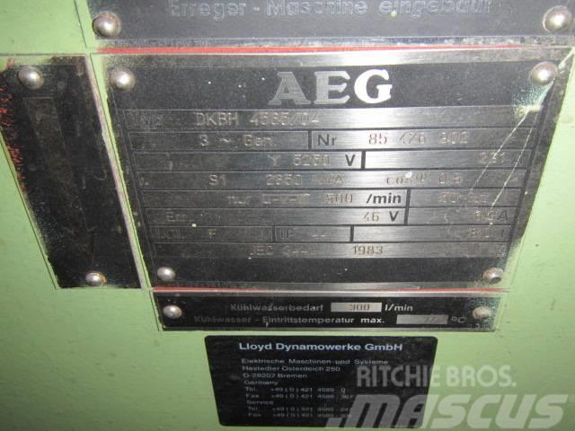 AEG Kanis G 20 Andre generatorer