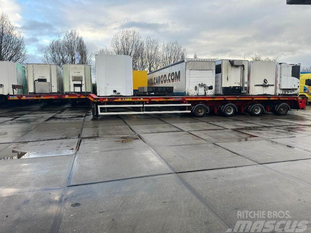Goldhofer TRIPPLE EXTENDABLE , Totale 51 M 4 AXEL STEERING Semi-trailer blokvogn