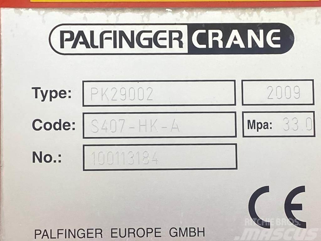 Palfinger PK29002 + REMOTE + 4X OUTRIGGER PK29002 Lastbilmonterede kraner