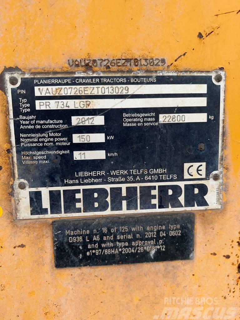 Liebherr PR 734 L GP Bulldozer på larvebånd