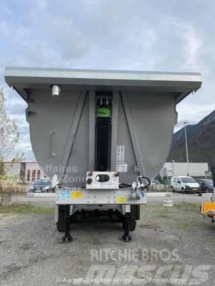 Menci SA700R BENNE TP ACIER light duty 27m3 Semi-trailer med tip
