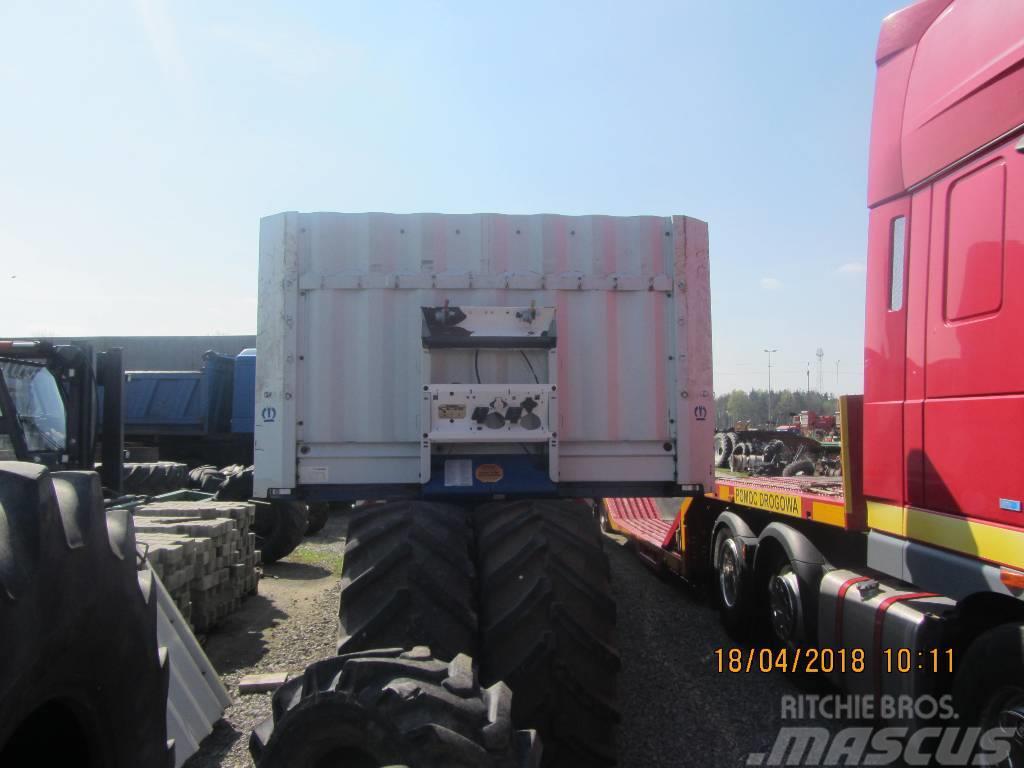 Krone sdp27 Semi-trailer med containerramme