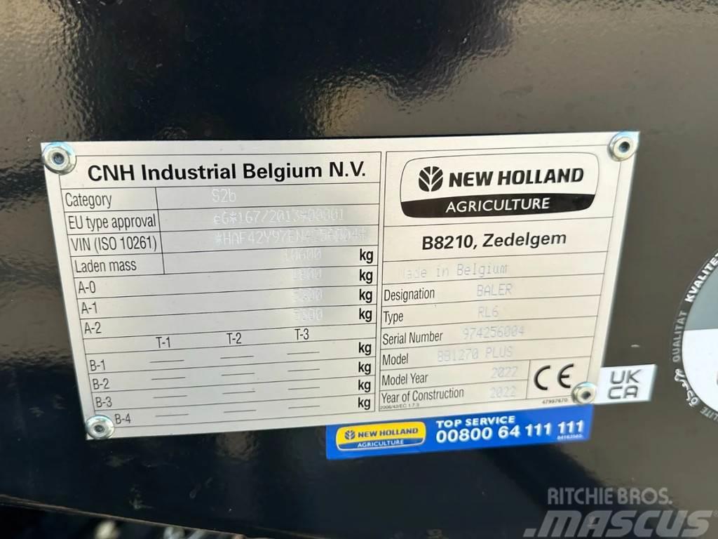 New Holland Bigbaler 1270 Plus bj 2022 met 3000 balen Grønthøster
