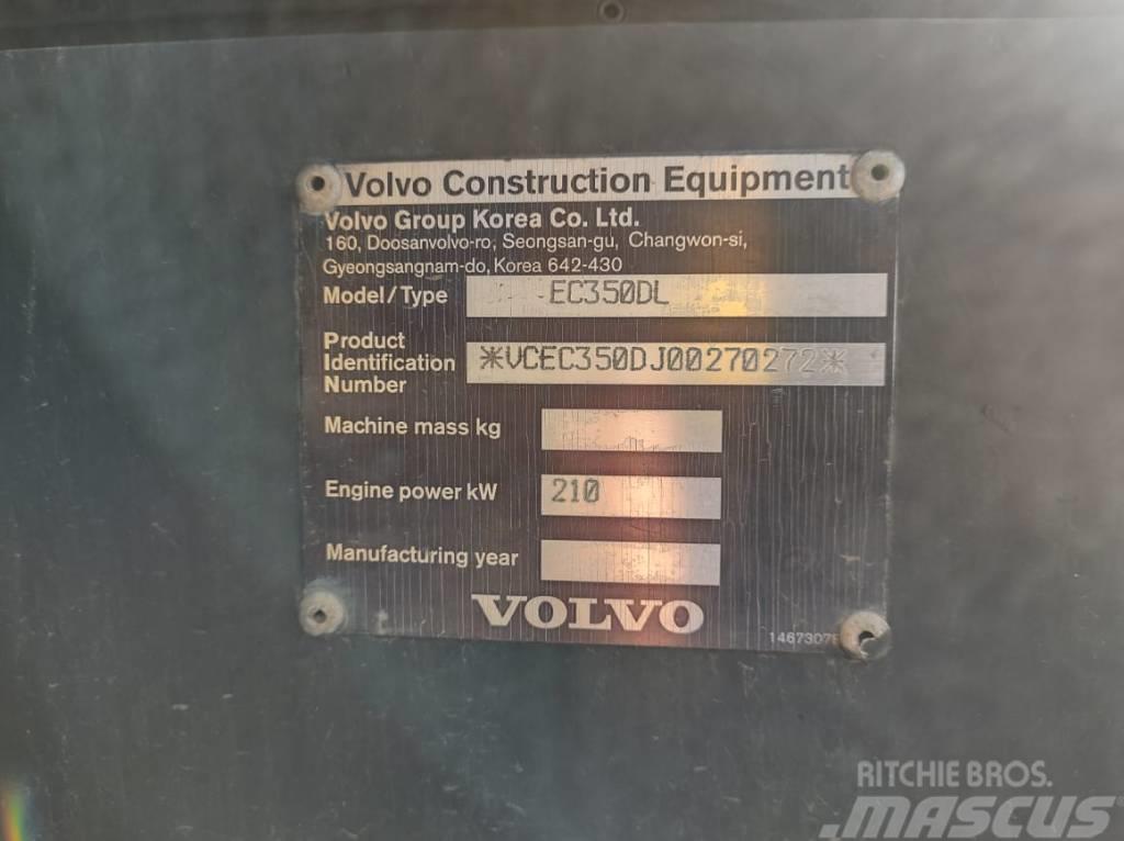 Volvo EC350DL Gravemaskiner på larvebånd