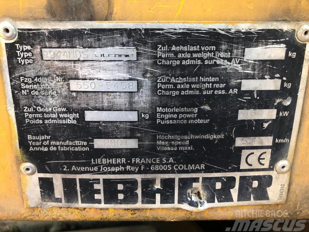 Liebherr R 944 HD S L Litronic FOR PARTS Gravemaskiner på larvebånd