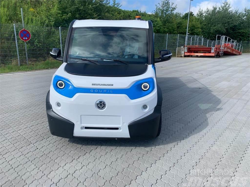Goupil G 6 Elektrofahrzeug Transporter zur Miete Andre have & park maskiner