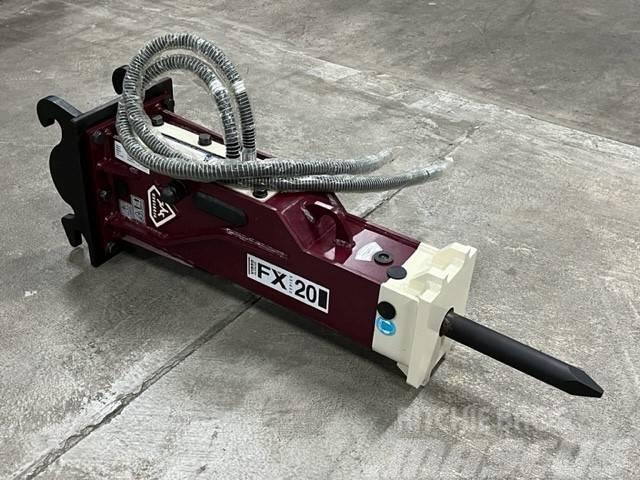 Hydraram FX-20 | Sloophamer | Hammer | CW05 | 1.5 ~ 3.0 Ton Hydraulik / Trykluft hammere