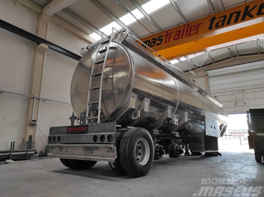 MAS NEW MODEL 45.000 LT ALUMINUM FUEL OIL TANKER Semi-trailer med Tank