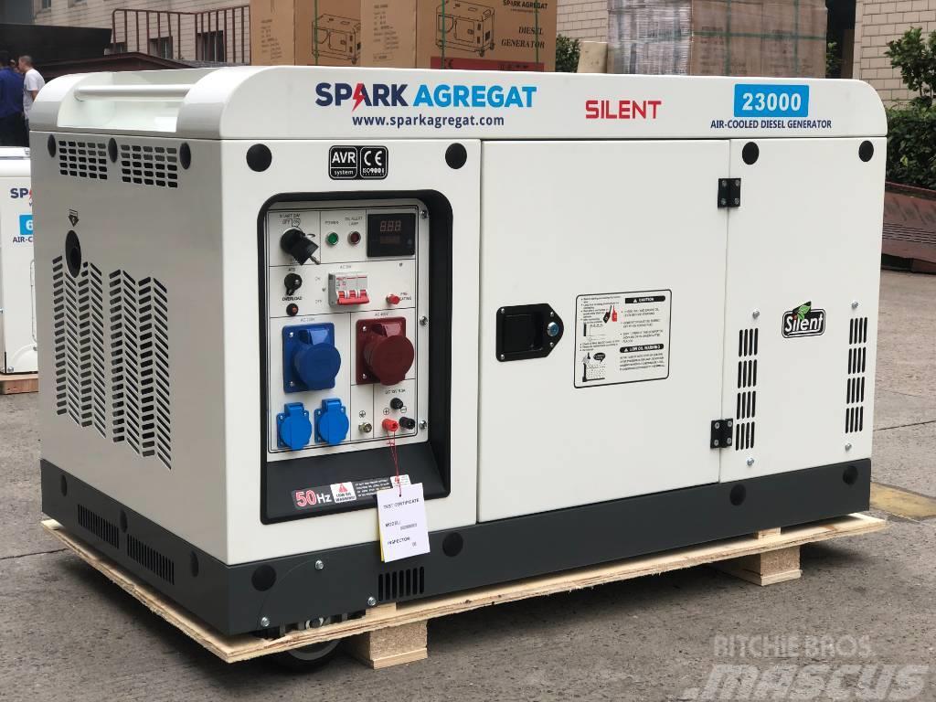 Cummins Spark Agregat  23000/3 AVR dizel Dieselgeneratorer