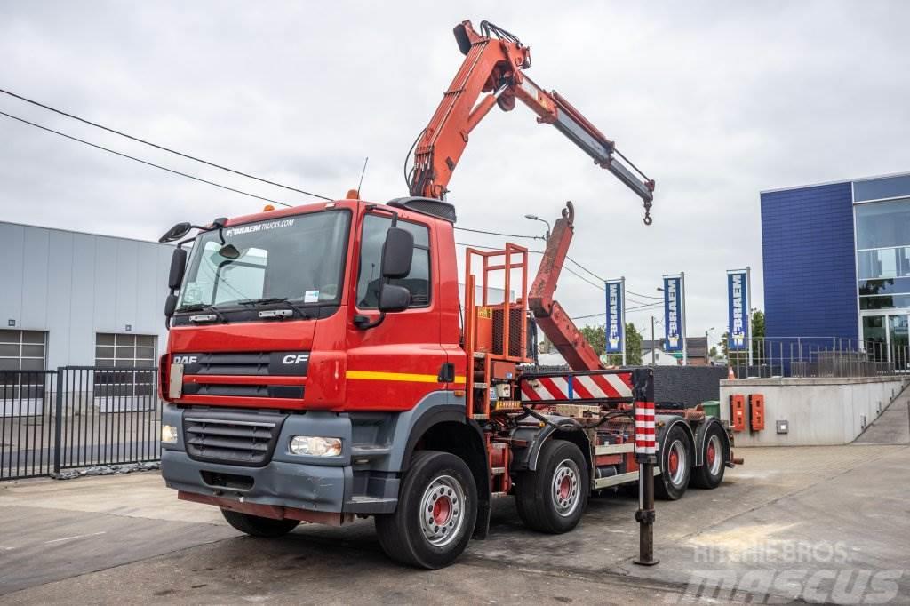 DAF CF 410-8X4+MKG 141A2 - EURO 5 Lastbiler med containerramme / veksellad