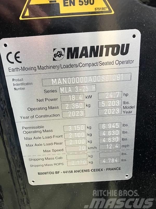 Manitou MLA 3-25H Minilæsser - knækstyret
