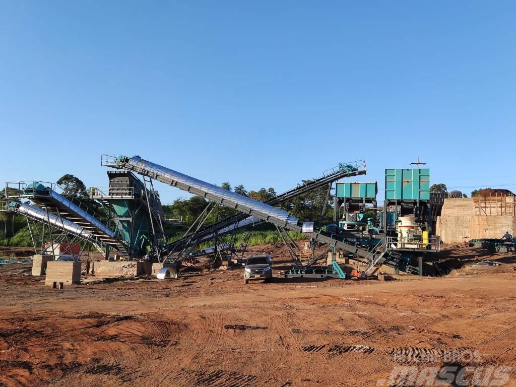 Constmach Stationary Stone Crusher Plant 300 T/H Knusere - anlæg
