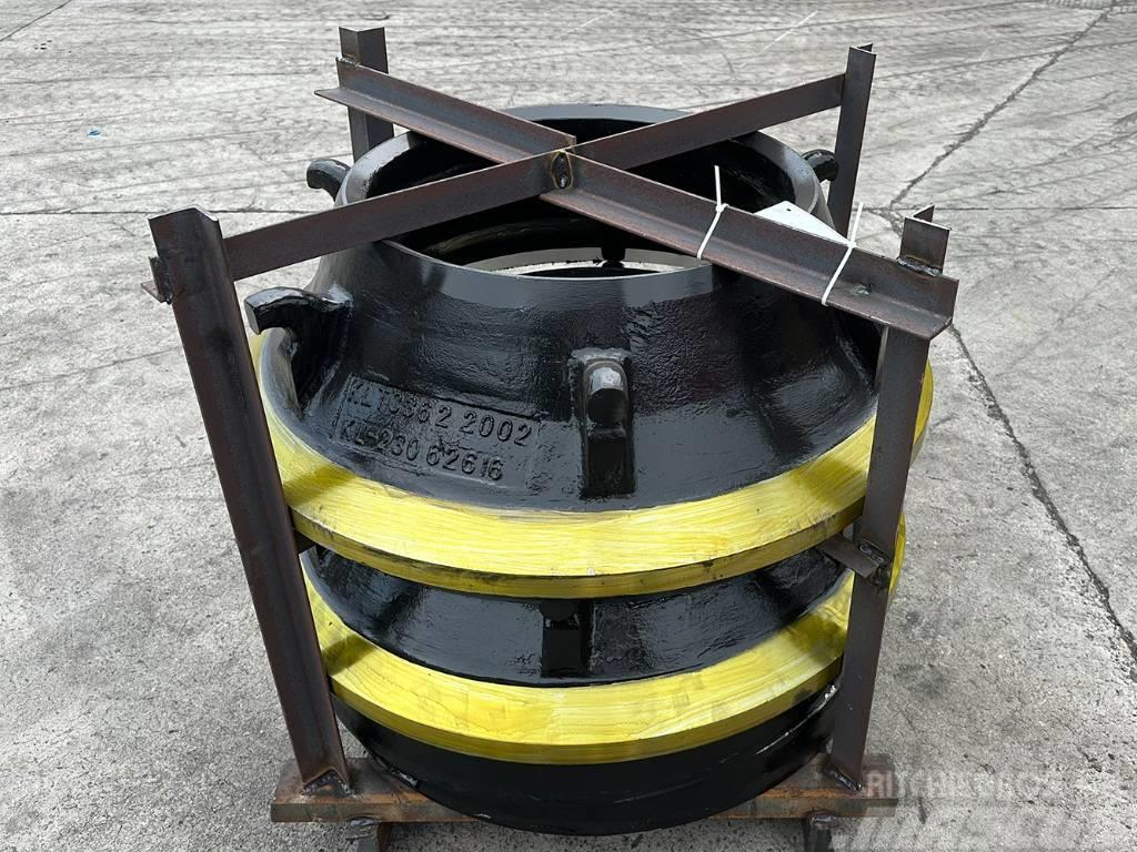Kinglink Mantle and Bowl Liner for Cone Crusher TC36 TC51 Skærveknusere