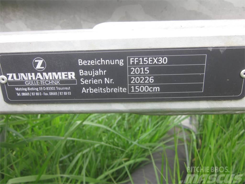 Zunhammer FF15EX30 Schleppschuh Verteiler Gestänge, 15 m, VO Gødningsspreder