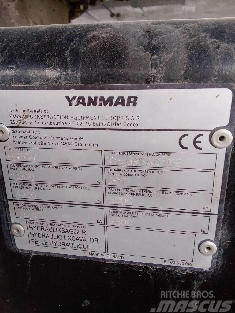 Yanmar B95W Gravemaskiner på hjul