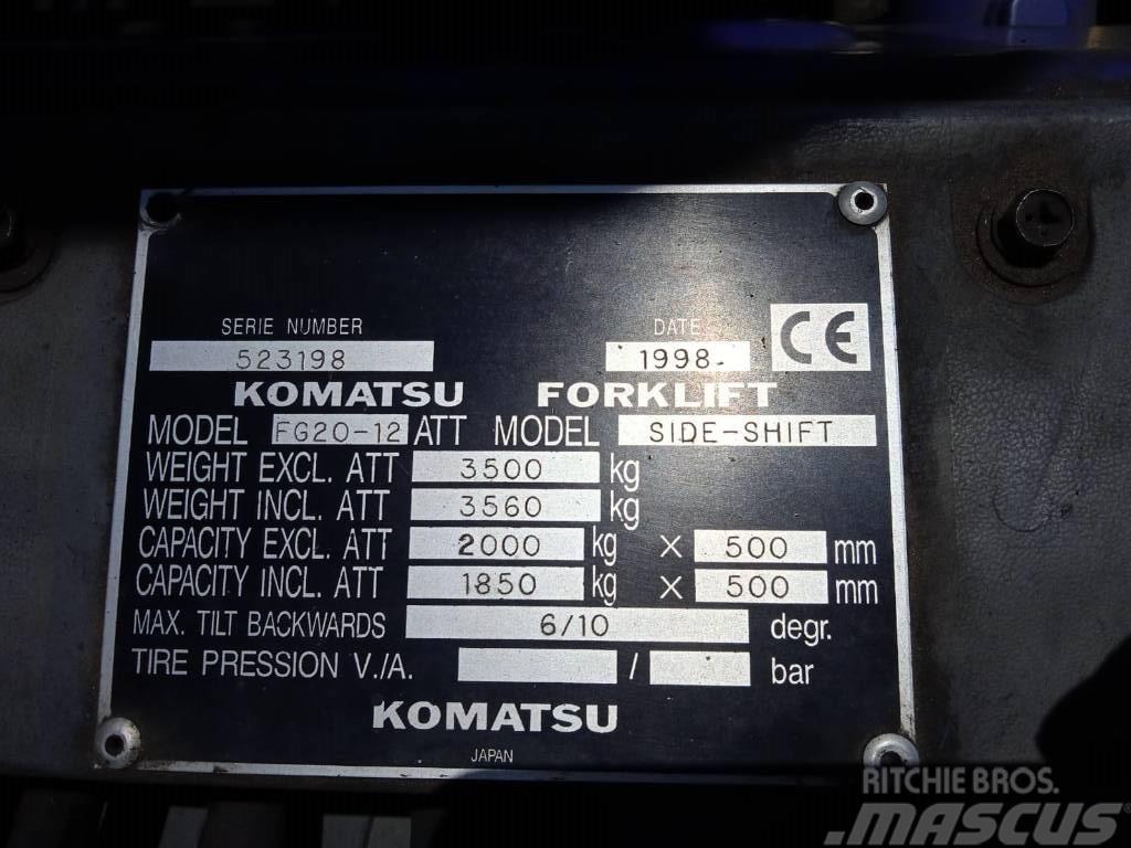 Komatsu FG20-12 LPG gaffeltrucks