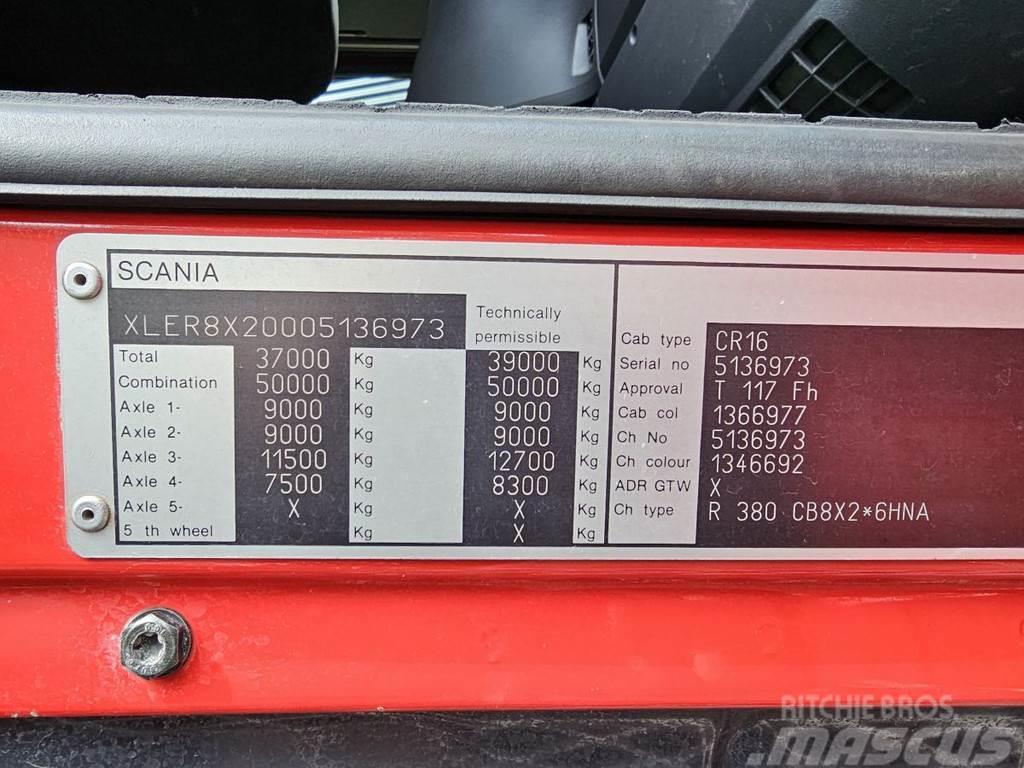 Scania R380 8x2 / PALFINGER PK 85002 CRANE - KRAN - GRUA Lastbil med kran