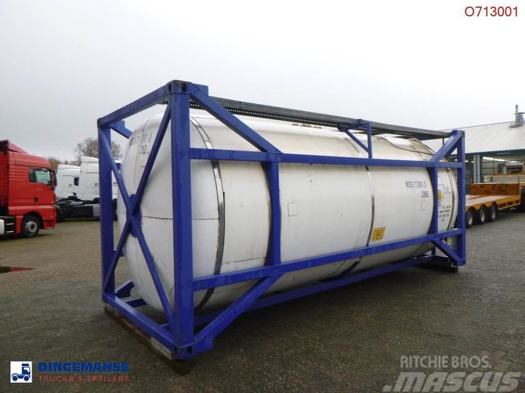  M Engineering Chemical tank container inox 20 ft / Tanke