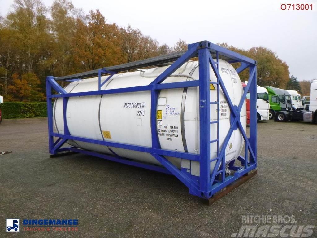  M Engineering Chemical tank container inox 20 ft / Tanke
