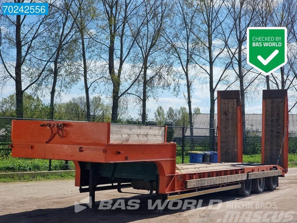 Gheysen & Verpoort S4631A Lenkachse Semi-trailer blokvogn
