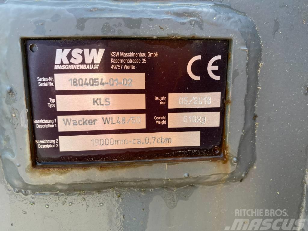 KSW 4in1 Schaufel 1900mm Andet tilbehør