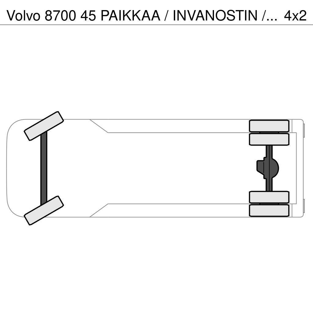 Volvo 8700 45 PAIKKAA / INVANOSTIN / EURO 5 Rutebiler