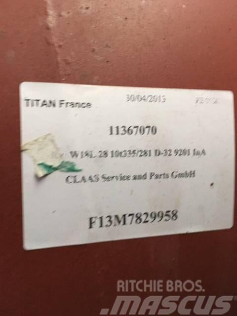Titan Claas velgen W18L28 Hjul, Dæk og Fælge