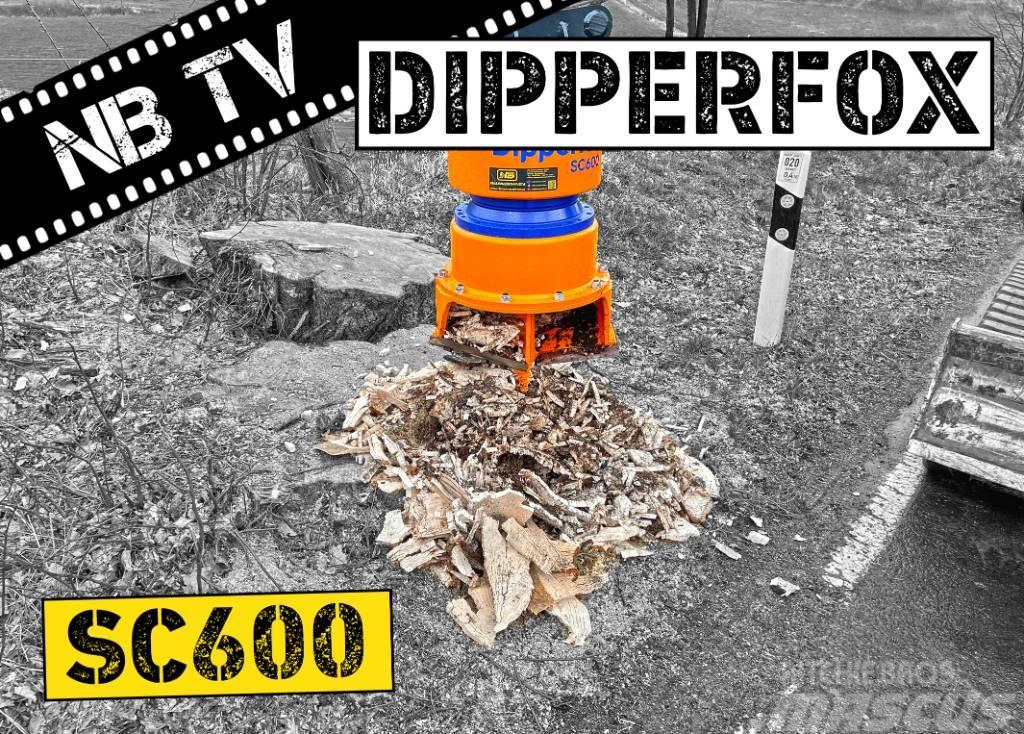 Dipperfox Baumstumpffräse SC600 -  60 Stümpfe pro Stubfræsere
