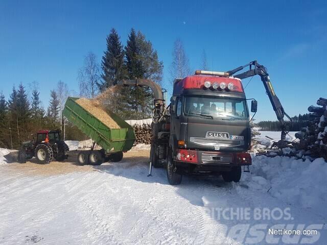 Heinola 1310 RML -Chipper:  SISU 18/630 6x4 -Truck Flishuggere / neddelere