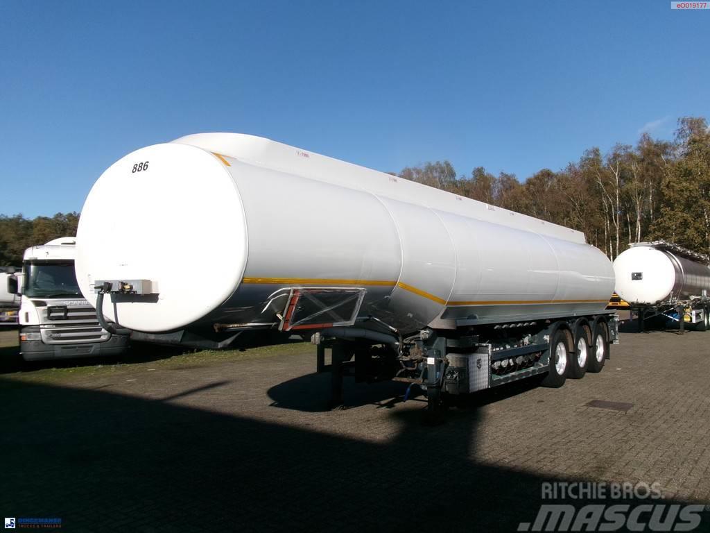 Cobo Fuel tank alu 44.7 m3 / 6 comp + pump Semi-trailer med Tank