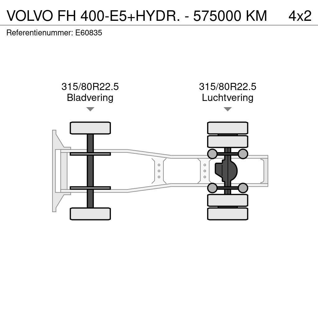 Volvo FH 400-E5+HYDR. - 575000 KM Trækkere