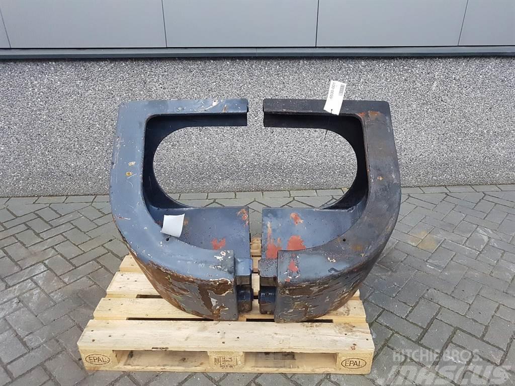 Terex TL210-0456006121/0456006122-Counterweight Chassis og suspension