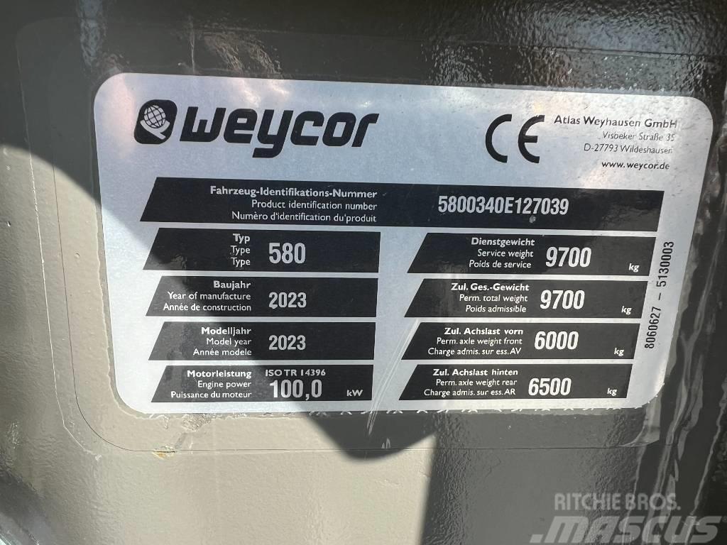Weycor AR 580 Læssemaskiner på hjul