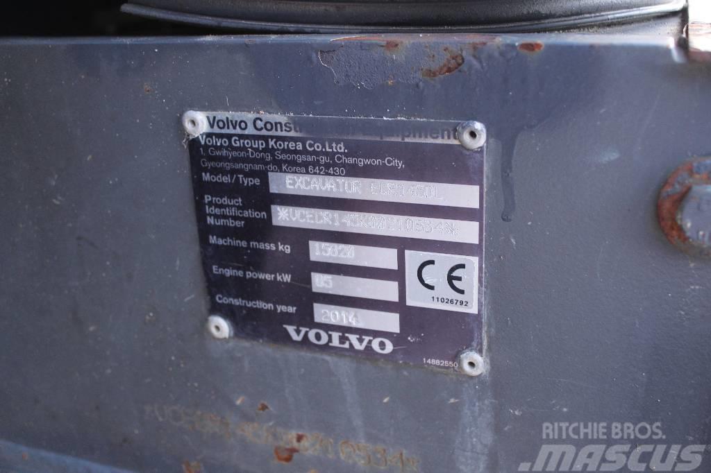 Volvo ECR 145 D / Engcon, Uudet ketjut, Kauha, Rasvari! Gravemaskiner på larvebånd