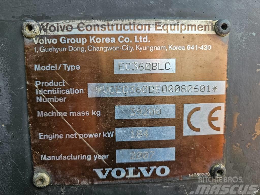 Volvo EC 360 B LC Gravemaskiner på larvebånd
